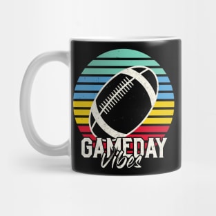 Gameday Vibes American Football Lover retro Mug